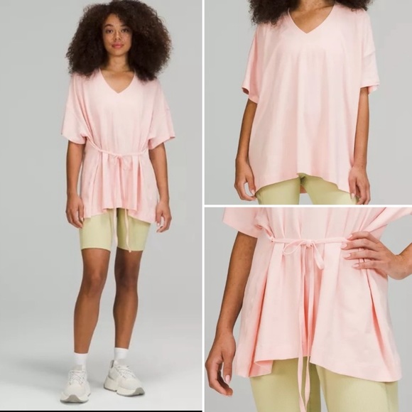 lululemon athletica Tops - NWT Lululemon Side Tie V-Neck Tee